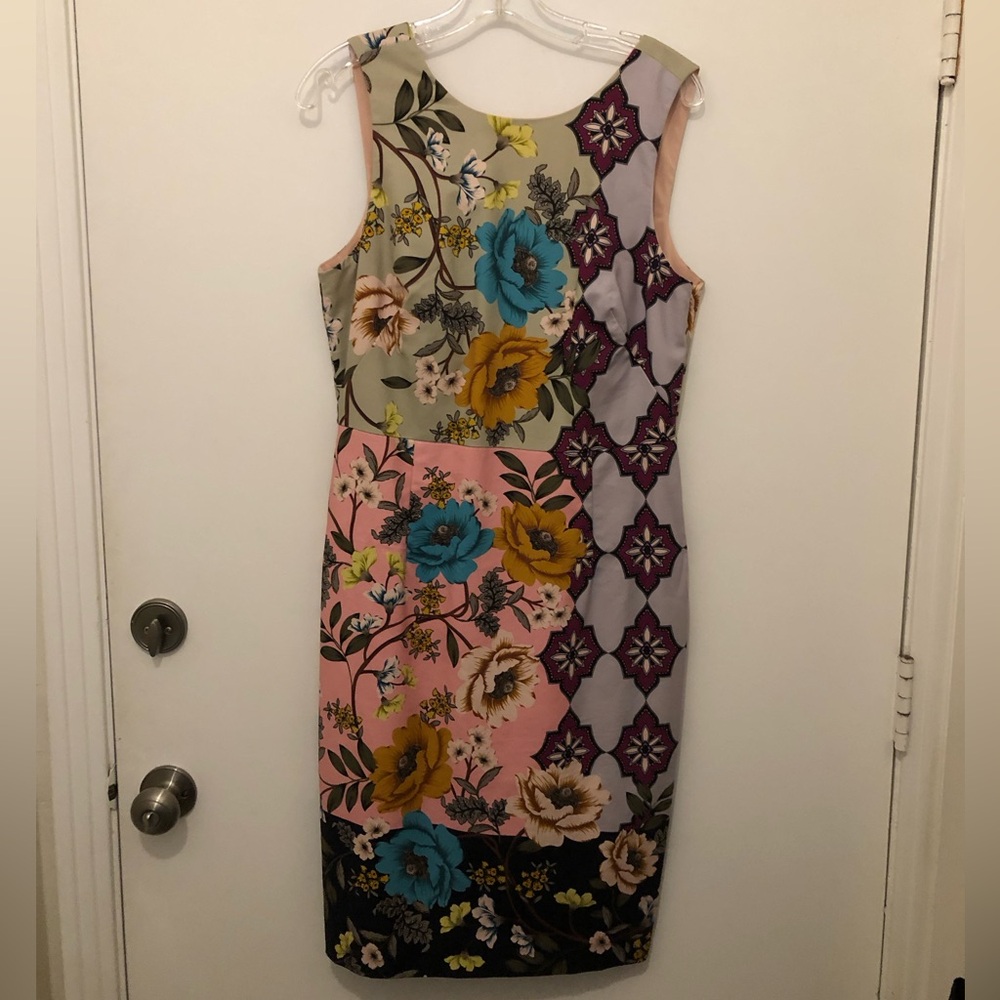 Maeve Lissa Twill Anthropologie dress size 12